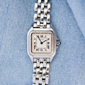 Montre luxe petit poignet femme Panthère Cartier