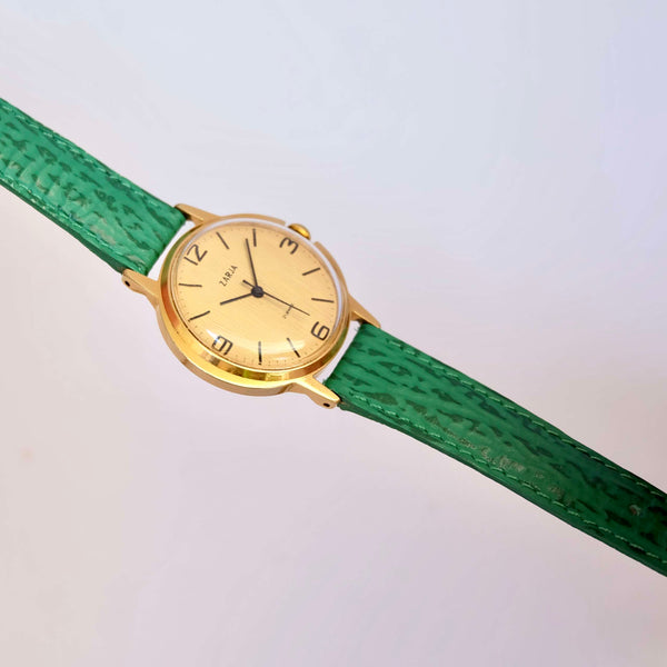Montre mécanique soviétique femme or