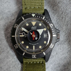 DALIL "Boussole Militaire" Monnin PVD Case (Vintage 1980)