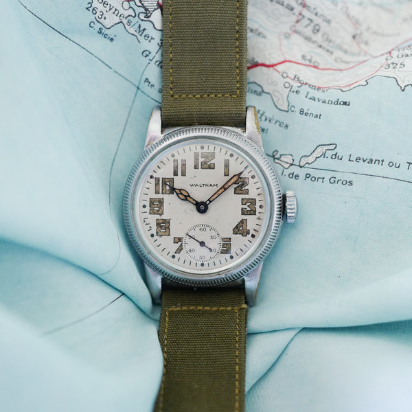 Montre militaire Waltham américaine