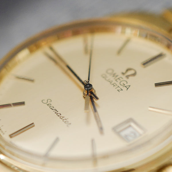 montre omega verre signe d'origine Seamaster Quartz 1960083