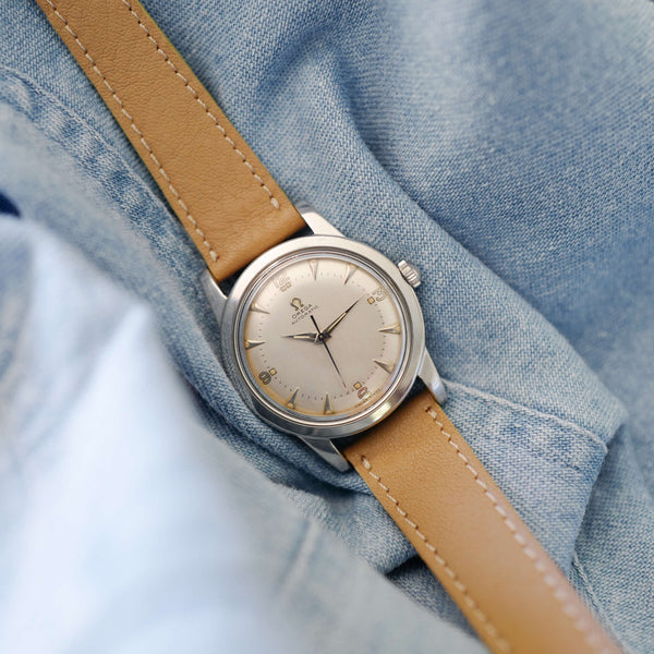 Montre Omega vintage Seamaster cadran blanc