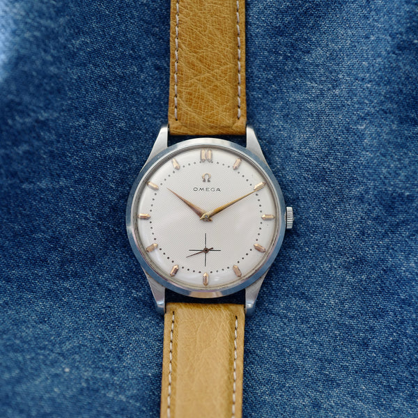 Montre omega vintage type militaire oversize
