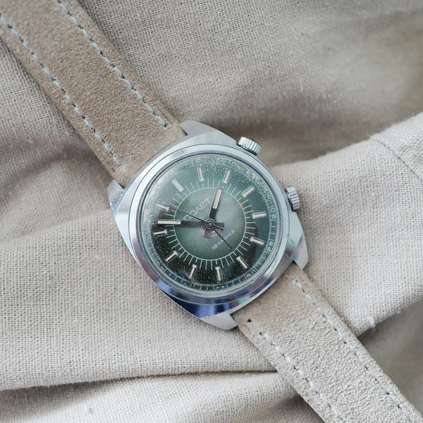 Montre Poljot alarme signal vert