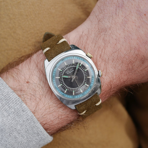 Montre Poljot alarme vintage URSS russe ancienne