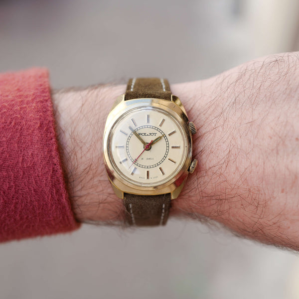 Montre poljot soviétique vintage
