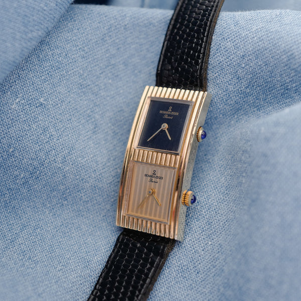 Montre pour femme vintage allongée