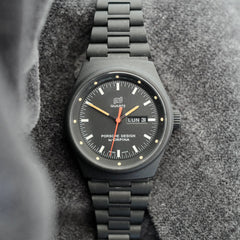 Montre quartz vintage neuve de stock Orfina PVD