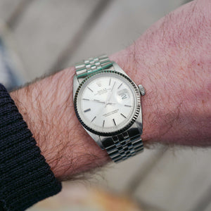 Montre Rolex 1601 jubilee boite papier vintage