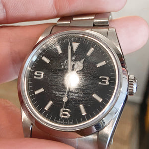 Montre Rolex cadran spider vintage