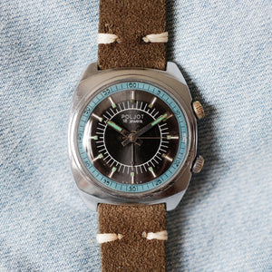 Montre Russe Poljot alarme vintage