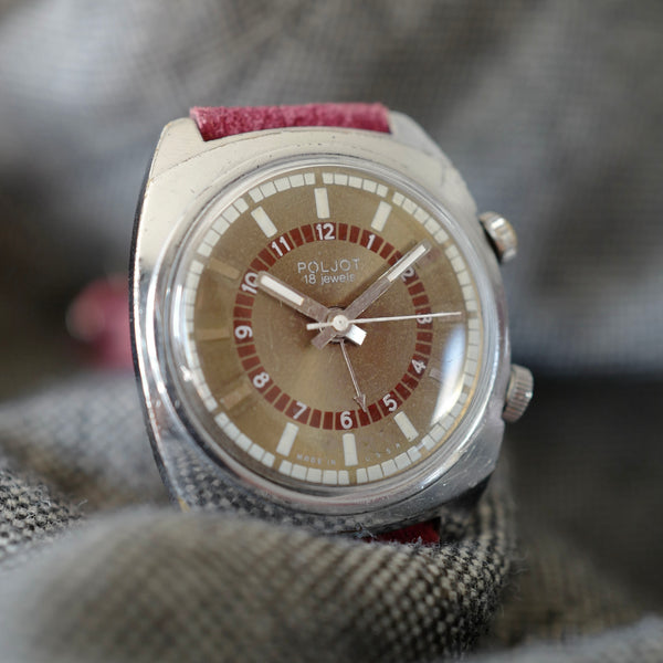 Montre soviétique ancienne alarme mécanique