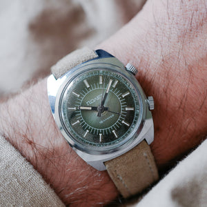 Montre soviétique Poljot Memovox alarme réveil