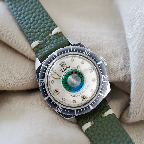 Montre thermomètre vintage
