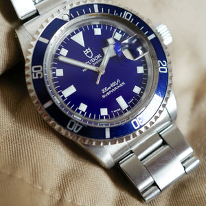 montre tudor submariner bleu 40mm