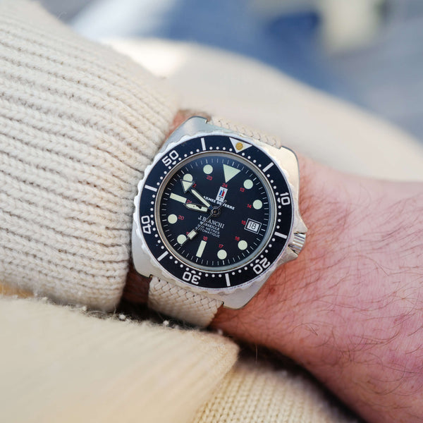 Montre vintage JB 300 Armée de Terre française plongeuse Marseille