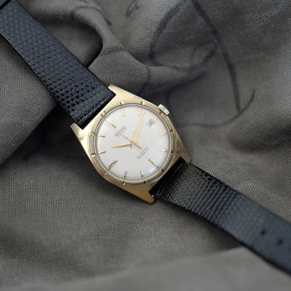 Montre vintage automatique dorée