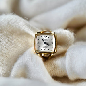 Montre vintage bague mécanique