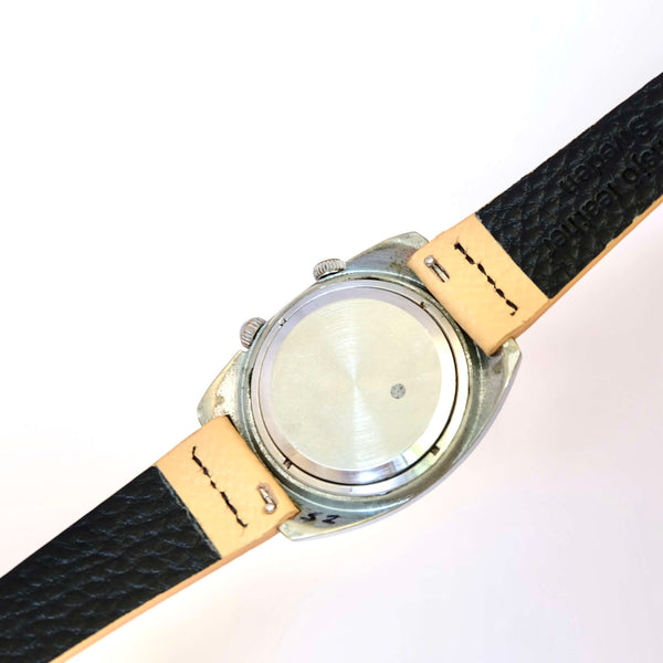 montre vintage bracelet cuir