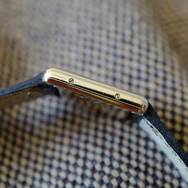 montre vintage cartier cabauchon tank must cadran rare