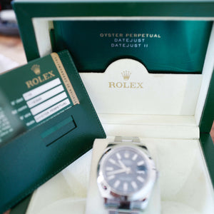 Montre vintage Datejust II ancienne automatique Rolex 41