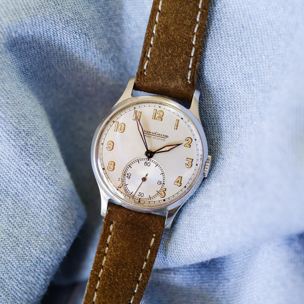 Montre vintage Jaeger LeCoultre militaire indexe radium