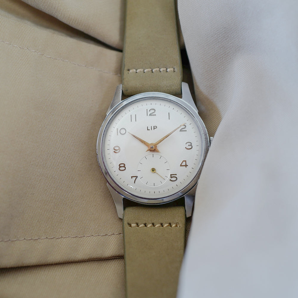 Montre vintage lip r25 France manuelle