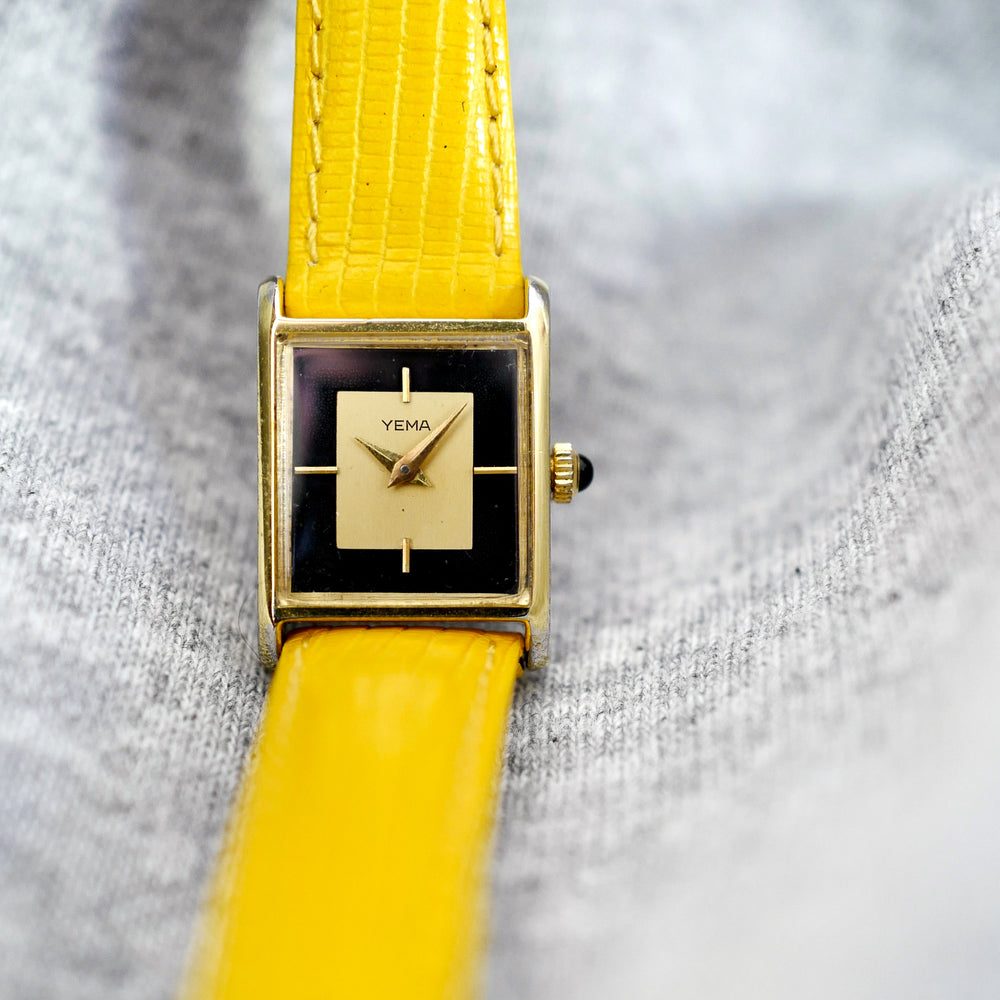 Montre vintage pour femme Yema tank