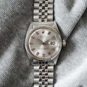 Rolex Datejust   ' Jubilee Wideboy '  (1970) - Réf. 1601