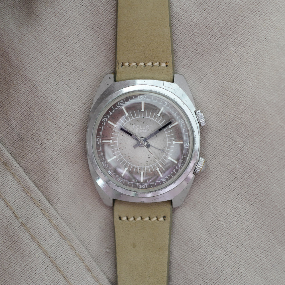 Montre Poljot vintage Raketa signal d'alarme