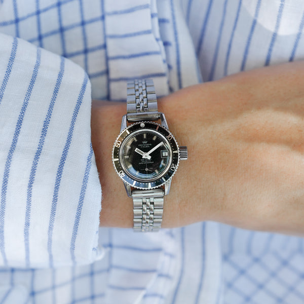 Montre vintage submariner plongée femme