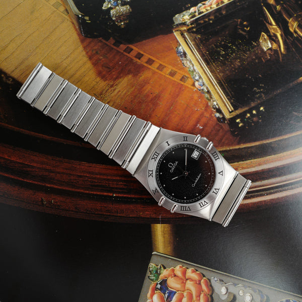 Omega Constellation 1993 et son bracelet intégré en acier