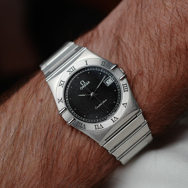 Omega Constellation 1993 portée au poignet