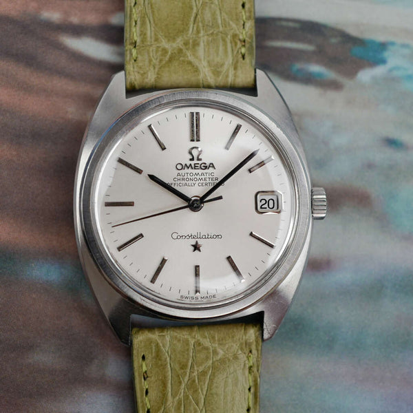 OMEGA Constellation, Réf. 168.017 "cadran bleu-gris" (Vintage 1967)