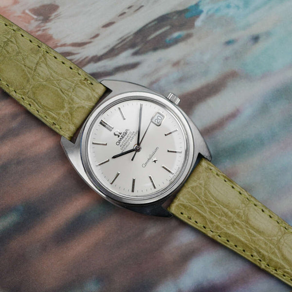 OMEGA Constellation, Réf. 168.017 "cadran bleu-gris" (Vintage 1967)
