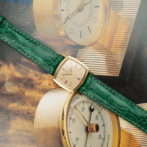 Omega De Ville vintage avec bracelet vert