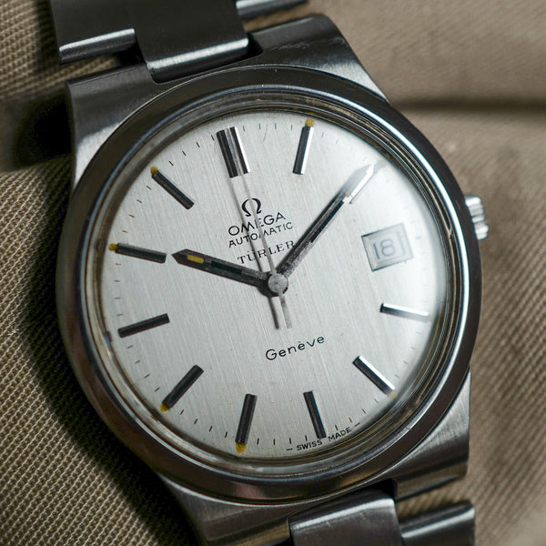 omega double signature seamaster turler geneve bracelet intégré