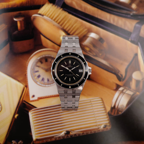 OMEGA Seamaster 120 Jacques Mayol 1980 vue de face