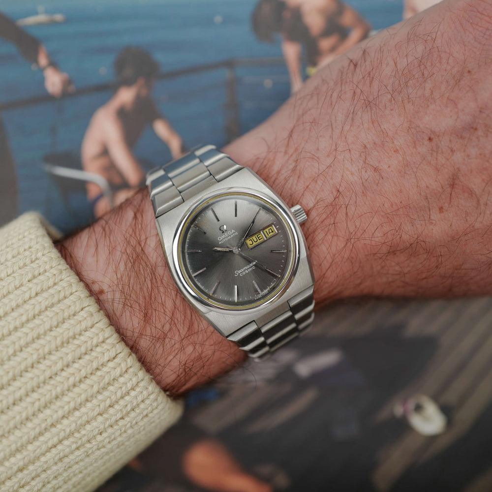 Omega Seamaster Cosmic réf ST166 0196 automatique vintage 1973 Day Date