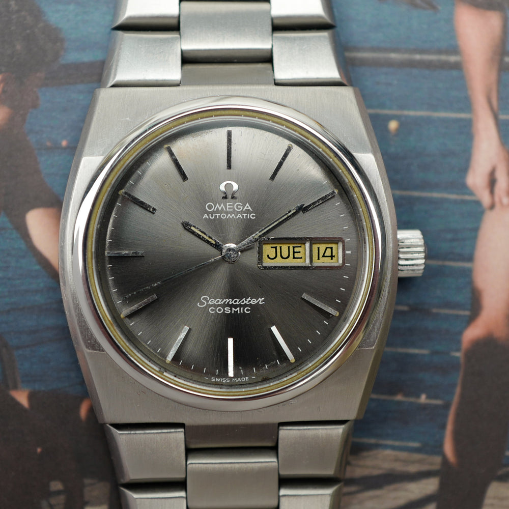 Omega Seamaster Cosmic réf ST166 0196 automatique vintage 1973 Day Date