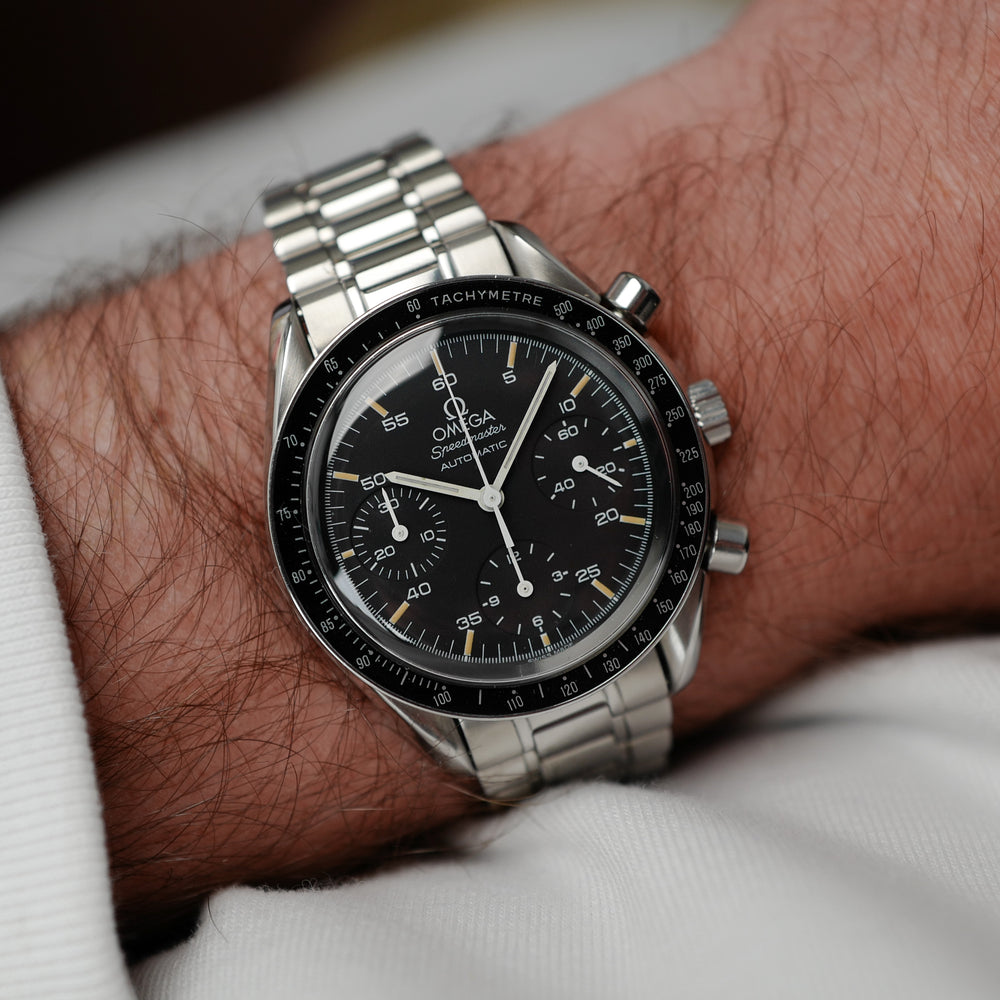 Omega Speedmaster reduced tritium réf 3510 50 automatique vintage 1989