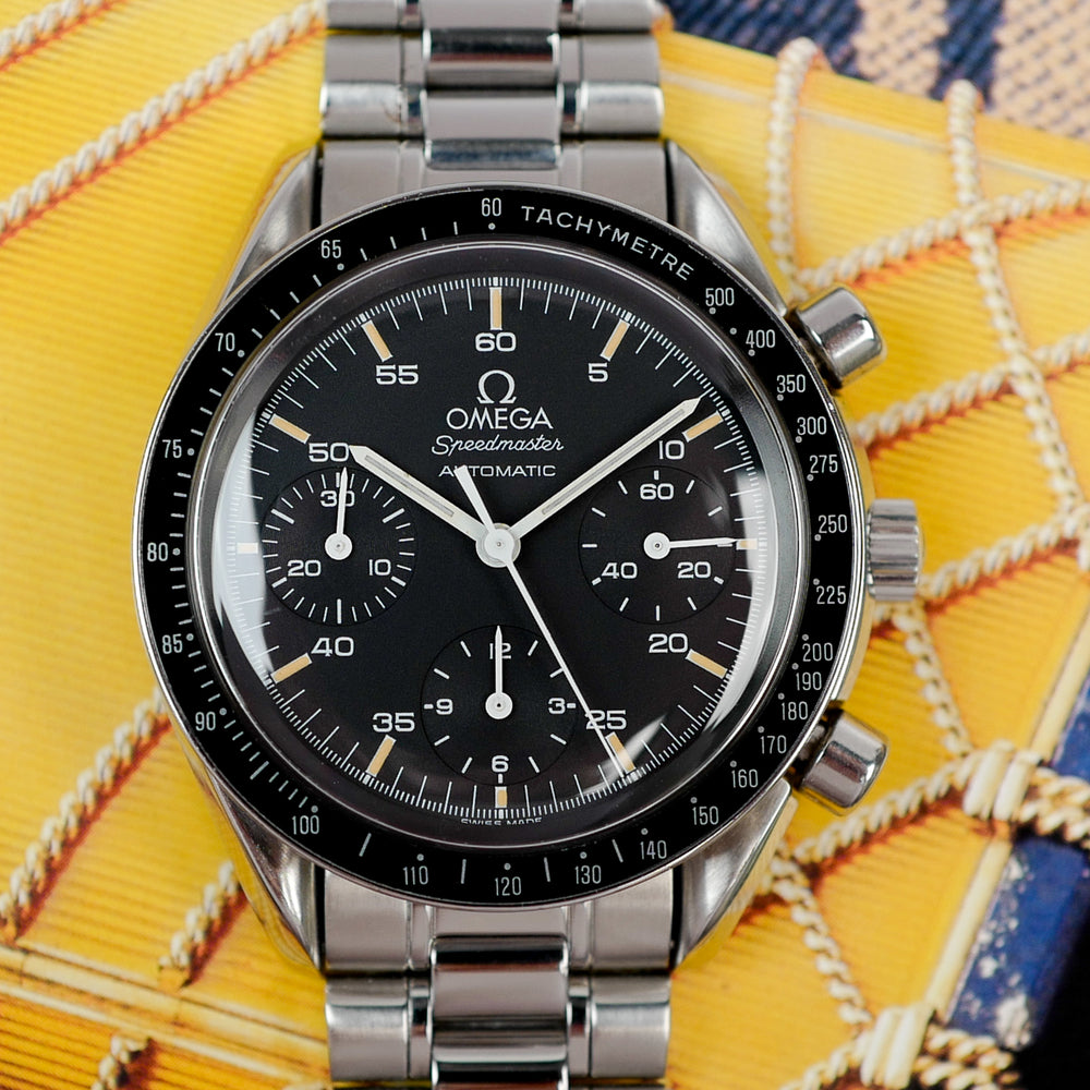 Omega Speedmaster reduced tritium réf 3510 50 automatique vintage 1989