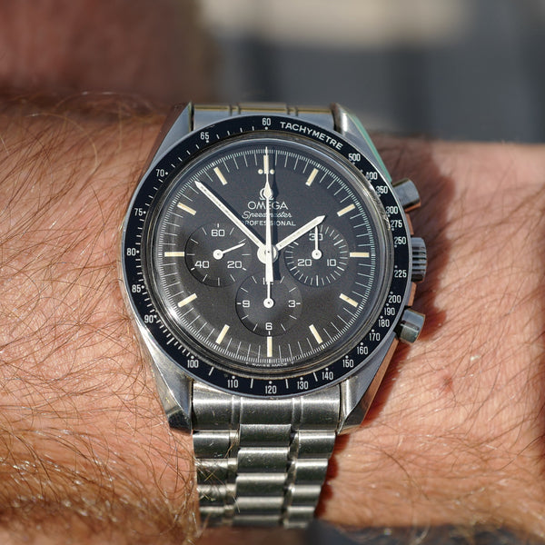 Omega Speedmaster Tritium 3590.50 rare cadran chocolat