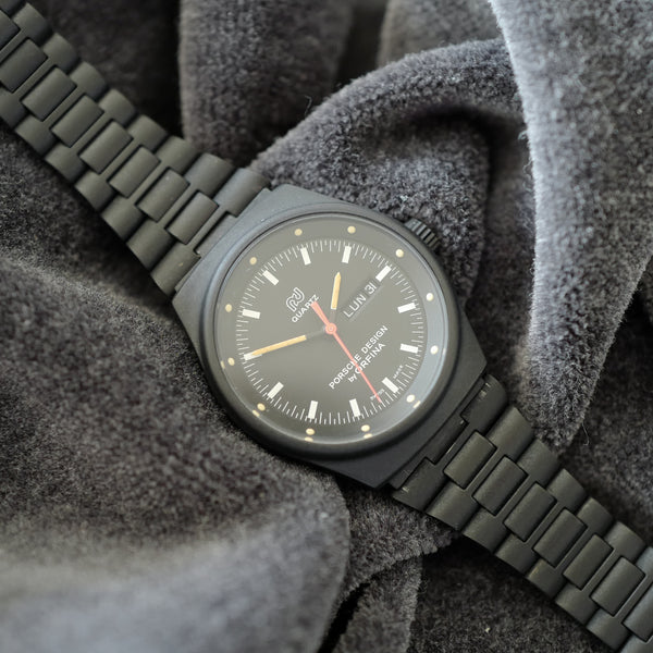 Orfina Porsche design IWC femme noir