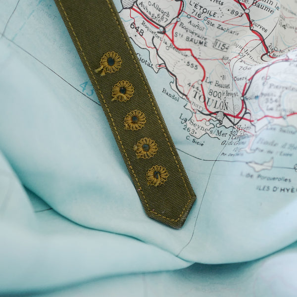 Original bracelet canva montre militaire américaine
