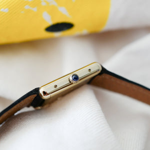originale cartier tank must grand modele doree