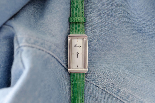 Poiray allongée rare quartz femme