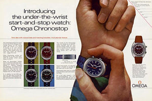 publicité ancienne omega chronostop