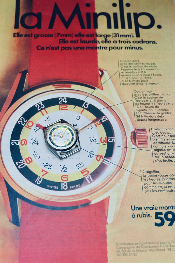 Lip, Minilip Mécanique, montre pédagogique