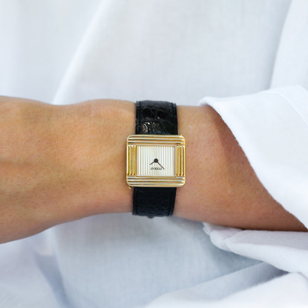 Rare montre Poiray femme or